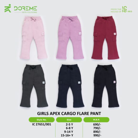 FLARE CARGO PANTS